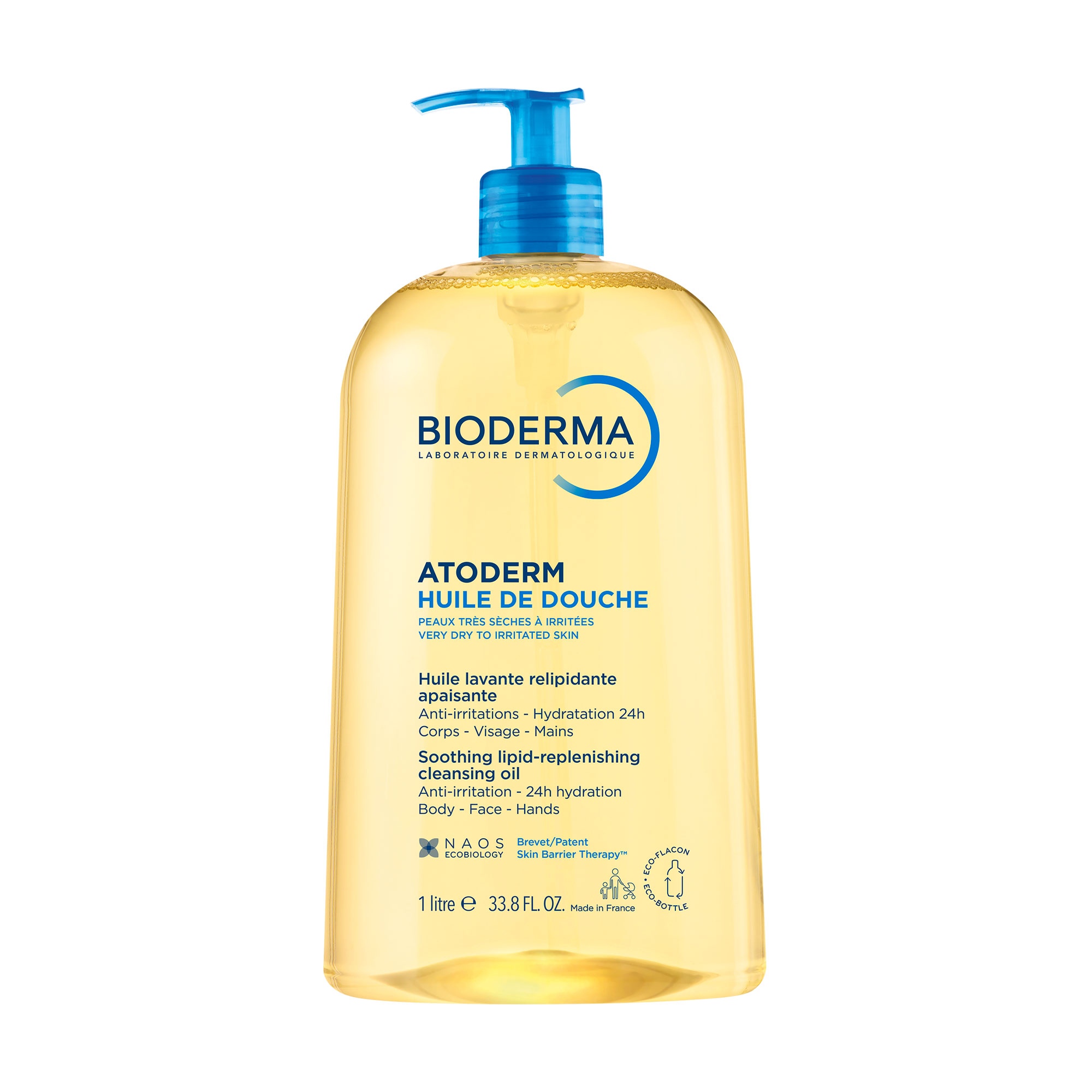 Олія для душу Bioderma Atoderm Soothing Lipid-Replenishing Cleansing Oil, 1 л