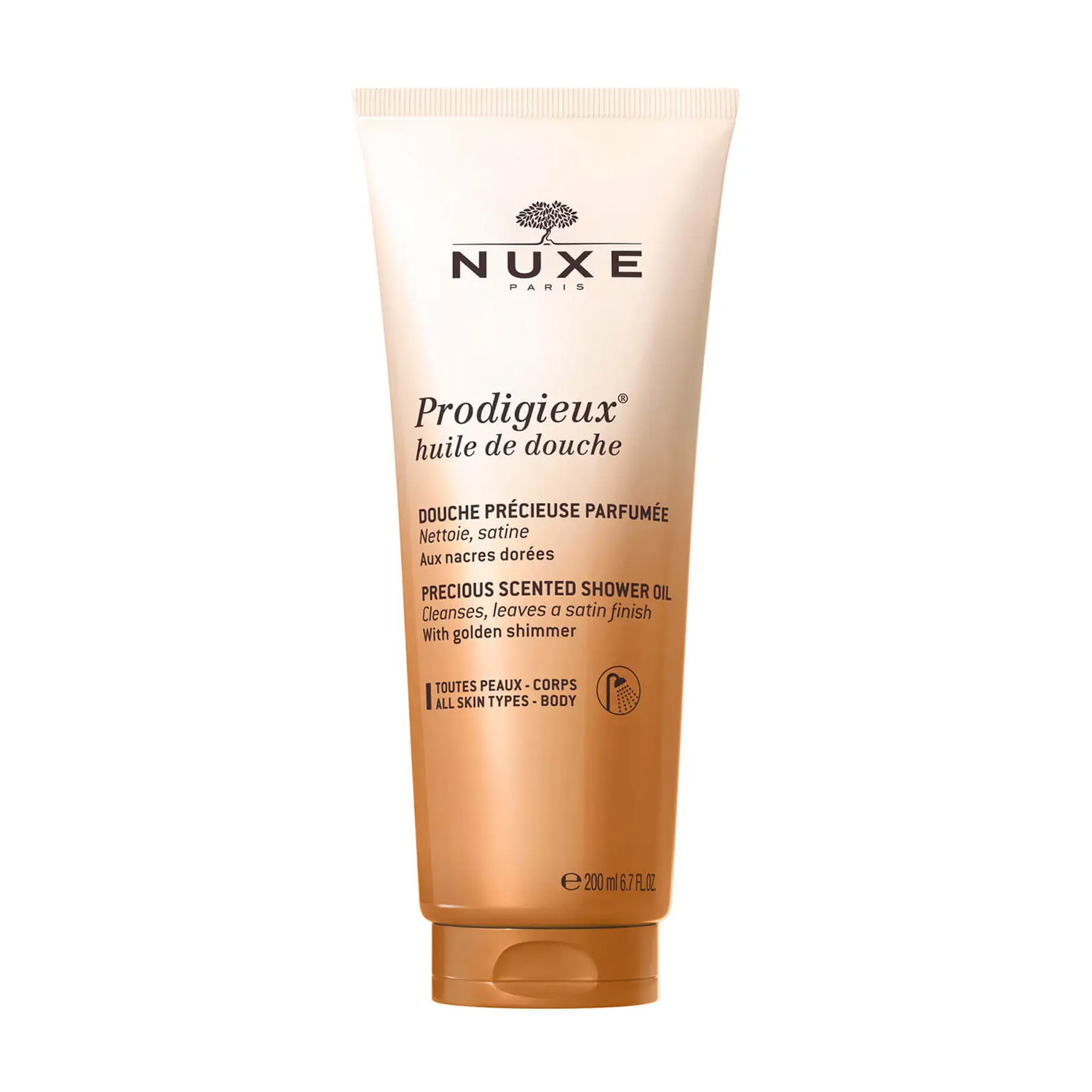 Олія для душу Nuxe Prodigieux Huile De Douche Shower Oil, 200 мл